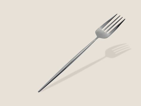 Set of 2 Deejo Forks, Mirror finish