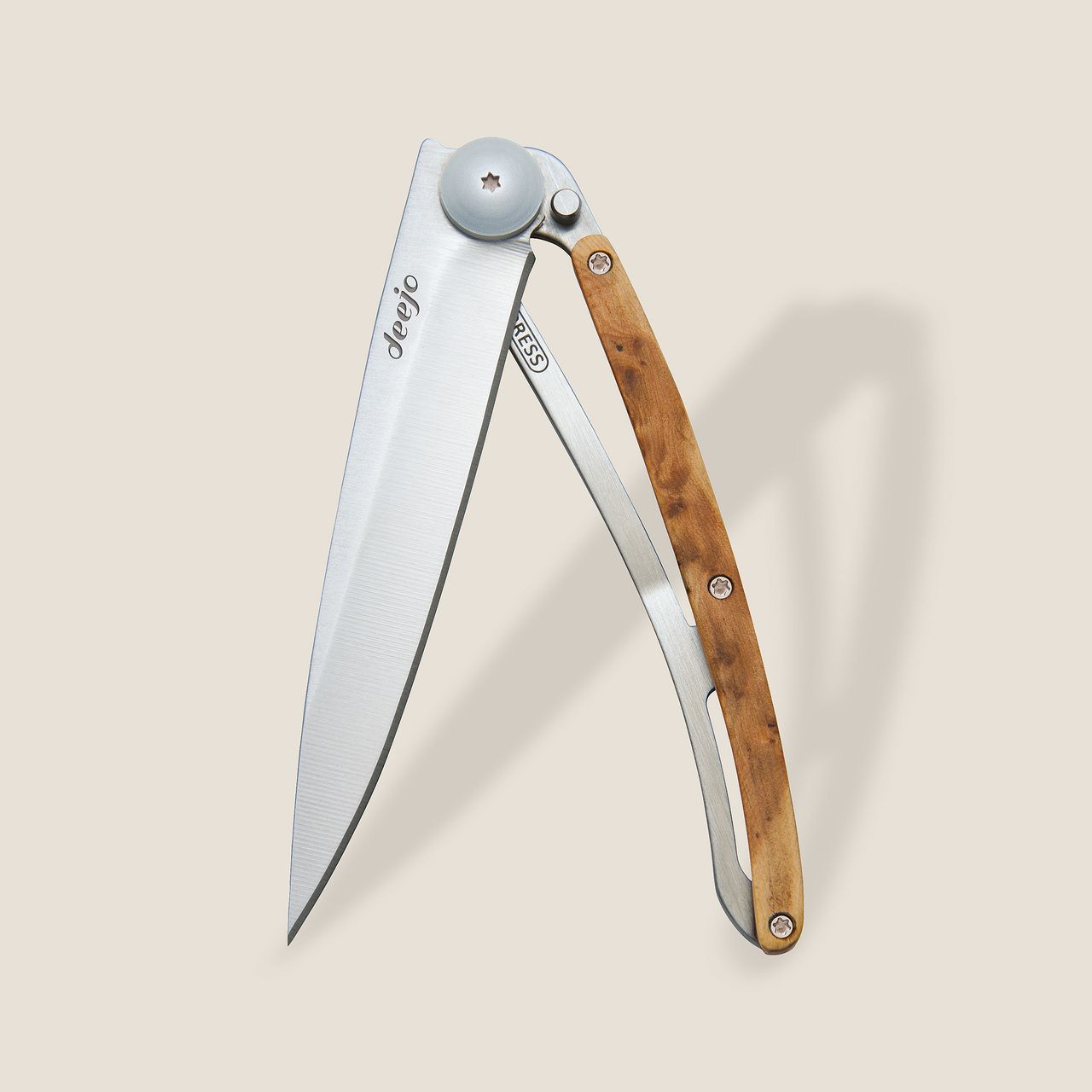 Deejo 37g, Juniper wood / Eagle - 37 GR (Standard) - POCKET KNIVES