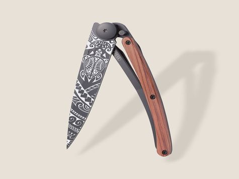 Deejo Knives' Engraving Tool Kit Gives You The Control To Create A  One-Of-A-Kind Pocket Knife For Everyday Carry - BroBible